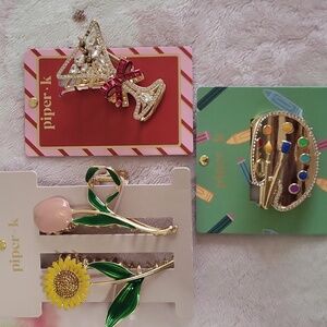 Piper K  Hair Clip Set